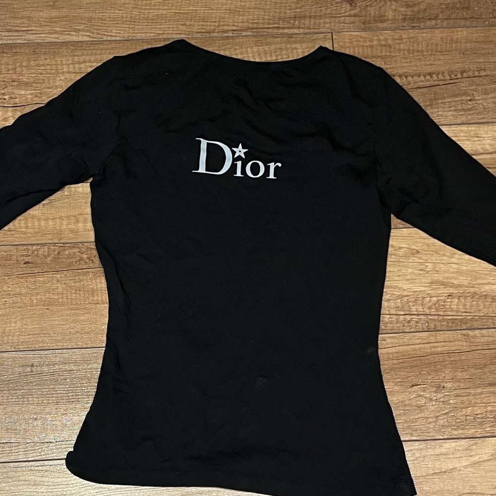 Dior shirt 3/4 sleeves